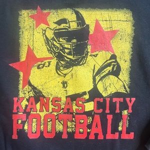 New Without Tags Chiefs Black Crewneck Sweatshirt